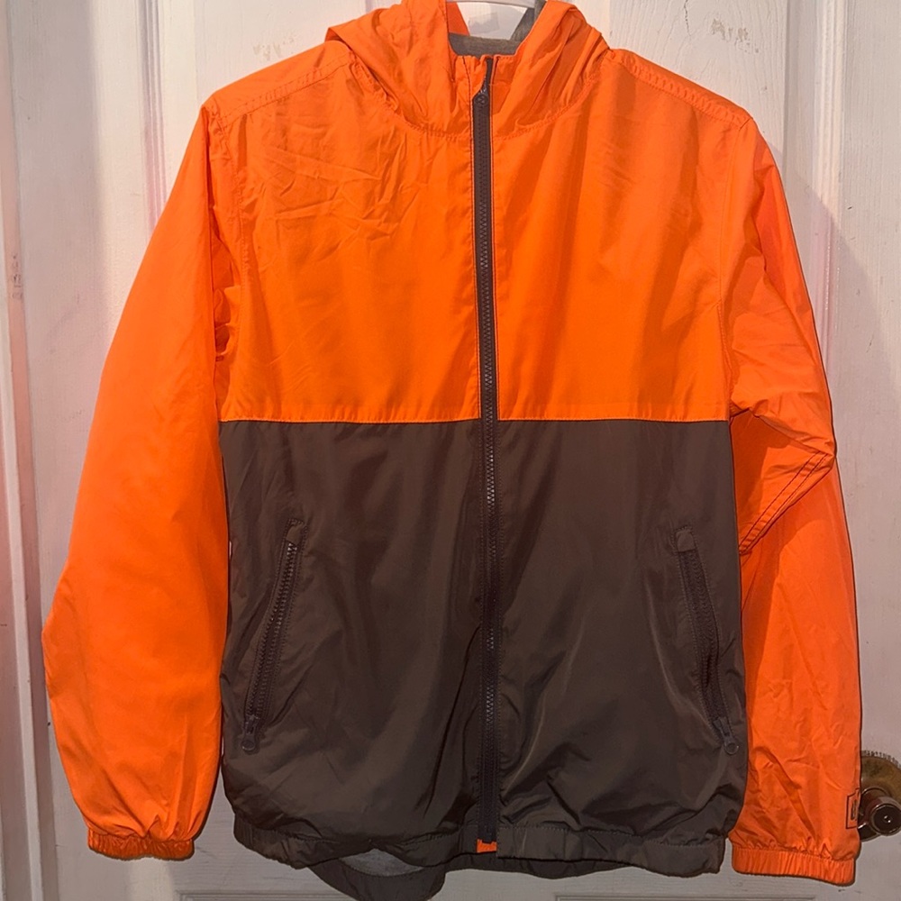 Boys Polyester Jacket🧡🩶